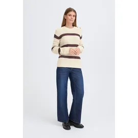 Oxmo Strickpullover Braun XS