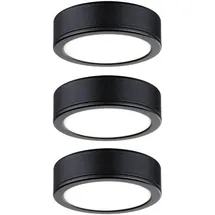 Paulmann LED-Schrankleuchte LED LED fest eingebaut 9W Warmweiß Schwarz
