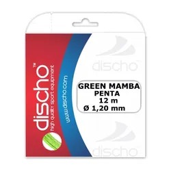 Tennissaite - Discho - Green Mamba SPIN - 12 m