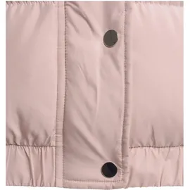 URBAN CLASSICS Ladies Hooded Puffer Jacket in rosa Größe S