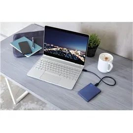 Western Digital My Passport Ultra 4 TB USB 3.0 blau WDBFTM0040BBL-WESN