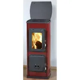 Thorma Dauerbrandofen Kaminonfen MILANO II rot 5 kW