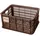 Basil Crate S Fahrradkorb braun