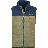 TROLLKIDS Hemsedal Weste - Moss / Mystic Blue /