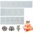 letuxaamz Silikon Backform Kuchen Deko Form - 3D Blättrige Zweige Kuchendekoration Schokolade Silikonform Torten Backkuchen Werkzeugzubehör Gebäck-Prägeform Cupcake Süßigkeiten(3pcs Verschiedene Muster)