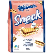 Manner Snack Minis Haselnuss 300G