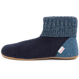 Giesswein Wildpoldsried Kids, Hüttenschuhe Unisex-Kinder, Ocean 588, 23