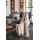 Biederlack Plaid 130 x 170 cm Rosa/Ecru