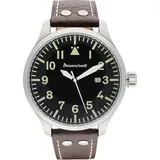 Messerschmitt Fliegeruhr XL Beobachter Leder 47 mm ME-47XLB