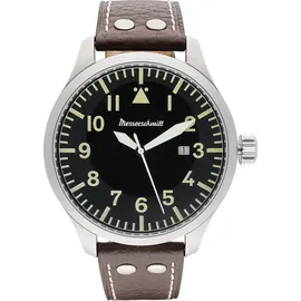 Messerschmitt Fliegeruhr XL Beobachter Leder 47 mm ME-47XLB