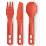 Sea to Summit Passage Cutlery Set - Besteckset 3-teilig, orange