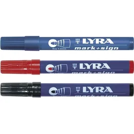 Lyra Pet Permanent Marker 1-4 mm Blau