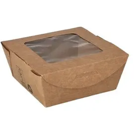 Papstar Feinkostboxen eckig 1000 ml 40 St. Braun