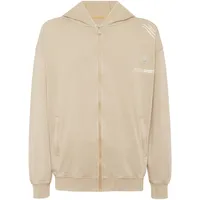 Plein Sport Kapuzen-Sweatjacke Beige S