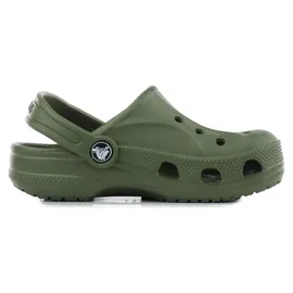 Crocs Baya Clog Kinder, / Junior – Leichte Komfort-Clogs in Army Green 34/35, EU - Grün - 34/35,