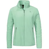 Schöffel Damen Unterjacke Fleece Jk Style Ash WMS, botanical sky, 38