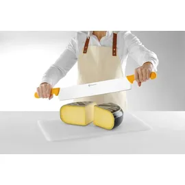 HENDI Käsemesser mit zwei Griffen 655 mm - gelb