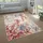 Paco Home Teppich Wohnzimmer Schlafzimmer Kurzflor Modern Vintage Muster Abstrakt Farbverlauf, Grösse:80x150 cm, Farbe:Bunt 3