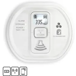 Ei Electronics Kohlenmonoxidwarnmelder 10-Jahres Batt.Funk+ Ei208iDW-3XD