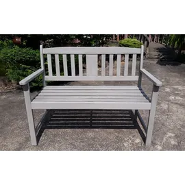 Garden Pleasure Parkbank 110 x 56,5 x 86 cm grau