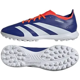 adidas Predator League TF Lucid Blue / Cloud White / Solar Red 46