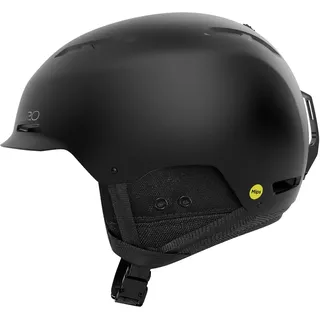 Giro Trig MIPS Helm für Freestyle & Backcountry, verstellbare Passform, Gute Belüftung, Schutz bei schrägen Aufprallen, Nahtlose Skibrillen-Kompatibilität, Matte Black, Größe: S