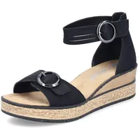 Rieker 63780-00 für Damen, schwarz, Gr. 41 EU