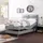 Westfalia Schlafkomfort Boxbett 104 x 210 cm Grau