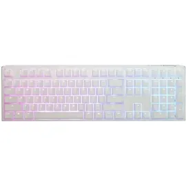 Ducky One 3 Pure White PBT, LEDs RGB, MX SPEED RGB Silver, USB, US (DKON2108ST-PUSPDPWWWSC1)