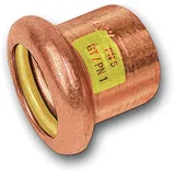 SOMATHERM SANHA Press Gas Endkappe 22mm Cu-DHP Universal-Press DVGW G5614