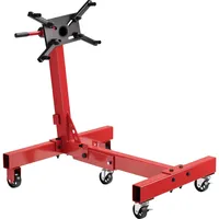 Wiltec Motorständer bis 680 kg, Motorheber mit 360° Lenkrollen,