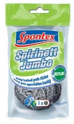 Spontex Spirinett Jumbo Edelstahl-Spirale 19331005 , 1 Packung = 1 Stück