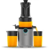 Cecotec Kaltpress-Entsafter für Obst und Gemüse Juice&Live 1500 Slim. 200W DC-Motor, 1 Geschwindigkeit und Rückwärtsfunktion,... - Schwarz