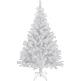 Haushalt International Weihnachtsbaum weiß Kunststoff H: ca. 150 cm