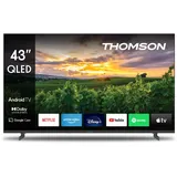 Thomson 43 Zoll (108 cm) QLED Smart Android TV (WLAN, HDR, dreifacher DVB-C/S2/T2-Tuner, Sprachsteuerung) – 43QA2S13-2023