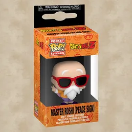 Funko POP! Keychain Dragon Ball Z Master Roshi (Peace Sign) #54731