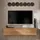 komodee Como TV-Lowboard 140 x 30 x 25 cm Honigtrüffel Holz