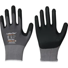 Leipold Handschuhe LeiKaFlex 1466 Gr.10 grau EN420+EN388 PSA II LEIPOLD
