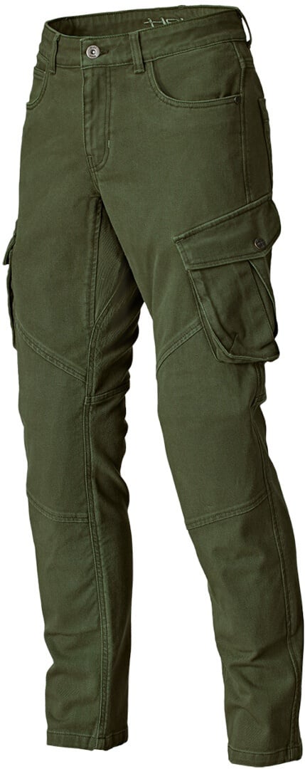 Held Creek Motorrad Textilhose, groen, 30 Voorman