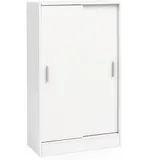 Möbel Boss Sideboard (LBH 60x29x108 cm) - weiß - LBH 60x29x108 cm