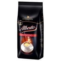 Alberto Espresso Röstkaffee in ganzen Bohnen für Vollautomaten 1000g
