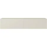 Selsey TV Schrank Board Sideboard Fernsehtisch Fernsehschrank 140 cm Graubeige