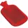 GiMa - Wärmflasche 100% Gummi, mit 2 lamellierten Seiten, zur Linderung von Schmerzen und Muskelkrämpfen, zum Aufwärmen bei Kälte oder Feuchtigkeit, Rot, 28601