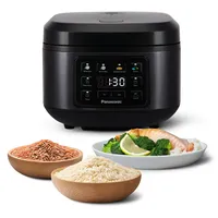 Panasonic SR-DA152KXE Reiskocher (770 Watt, Schwarz)