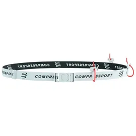 compressport Unisex Race Belt weiß
