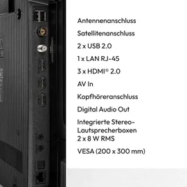 Medion MD 855601 55" 3840 x 2160 QLED 4K-Fernseher