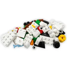 LEGO Classic Kreativ-Bauset mit weißen Steinen 11012