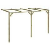 vidaXL Pergola 2 x 4 x 2,2 m braun