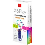 XPLORA X6 Play Kids Ersatzarmband Hellblau, Pink, Grün