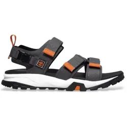 Timberland für Herren. TB0A6DXTEZS1 Graue Garnison-Sandalen (45), Wohnung, Klettverschluss, Lässig